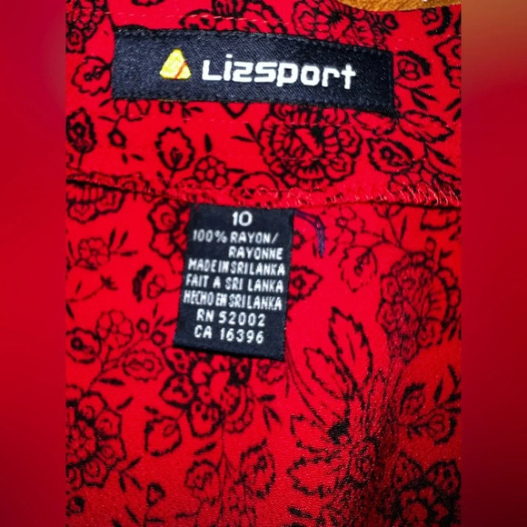 Vintage Women’s Lizsport Floral Maxi Skirt - Picture 5 of 10